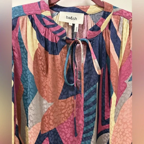 BA&SH Wim Top Long Preppy Blouse Size 2 NWT - Picture 6 of 13